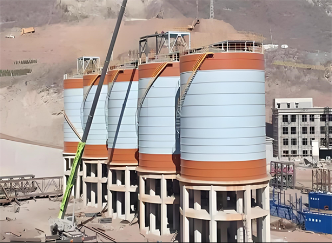 龙湾镇高架钢板仓