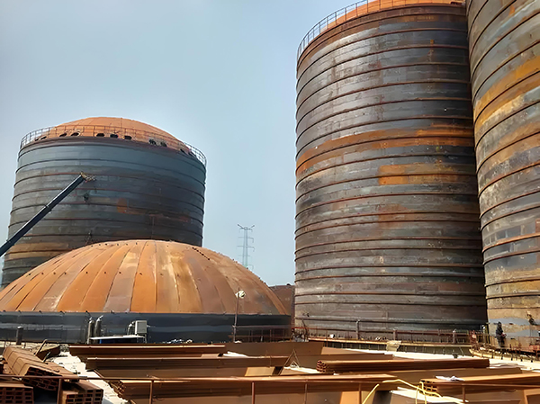 龙湾镇焦粉钢板仓